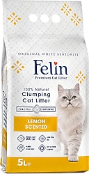 Felin Limon Kokulu 5 lt Bentonit Kedi Kumu