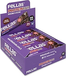 Fellas Duble Kakaolu 32 gr 12'li Protein Bar