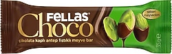 Fellas Choco Çikolata Kaplı Antep Fıstıklı Meyve Bar 35 gr