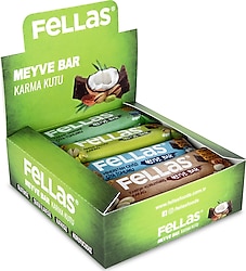 Fellas Karma Kutu 40 gr 12 Adet 4 Çeşit Meyve Bar
