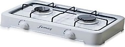 Femaş OC 200 2 Gözlü Beyaz Set Üstü Ocak