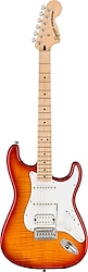 Fender Squier Affinity Strat FMT HSS MN WPG SSB Elektro Gitar