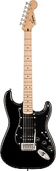 Fender Squier Sonic Stratocaster HSS MN BPG Siyah Elektro Gitar