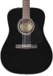 Fender CD-60 Dreadnought WN BLK Akustik Gitar