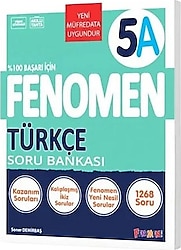 Fenomen Okul Yayınları 5. Sınıf Türkçe A Soru Bankası
