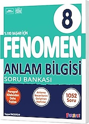 Fenomen Okul Yayınları 8. Sınıf Anlam Bilgisi Soru Bankası