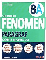 Fenomen Okul Yayınları 8. Sınıf LGS Paragraf A Soru Bankası