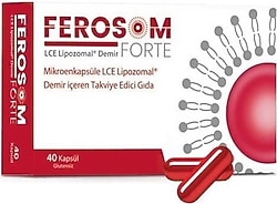 Ferosom Forte Lipozomal Demir 40 Kapsül
