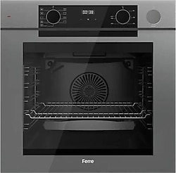 Ferre Fryart Steam QEP64CPR Gri Ankastre Fırın