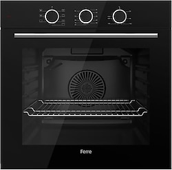 Ferre XE62CS Flowart Siyah Ankastre Fırın