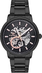 Ferro F31399A-G Siyah Erkek Kol Saati
