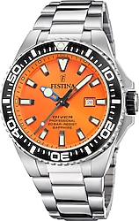Festina F20663/4 Turuncu Erkek Kol Saati