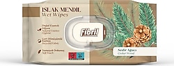 Fibril Sedir Ağacı Kokulu 90 Yaprak Islak Mendil