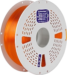 Fibromast Transparan PLA 1.75 mm 1 kg Turuncu Filament