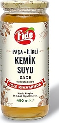 Fide Paça + İlikli Kemik Suyu Jöle Kıvamında Sade 480 ml