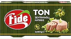 Fide Zeytinyağlı Ton Balığı 2x160 gr