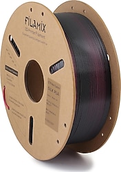 Filamix Silk PLA 1.75 mm 1 kg Siyah-Kırmızı Filament