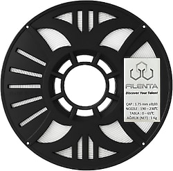 Filenta PLA Premium 1.75 mm 1 kg Beyaz Filament