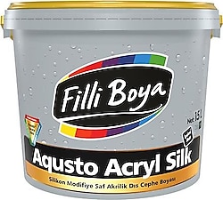 Filli Aqusto Acryl Silk 15 lt Dış Cephe Boyası