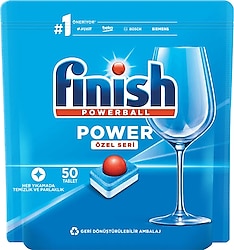 Finish Hepsi Bir Arada Bulaşık Makinesi Tableti 50'li