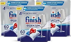 Finish Quantum Bulaşık Makinesi Tableti 60'lı 3 Adet