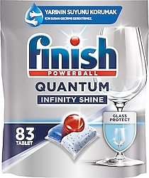 Finish Quantum Infinity Shine 83 Adet Bulaşık Makinesi Tableti