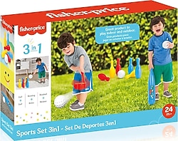 Fisher Price 1843 3'ü 1 Arada Spor Seti