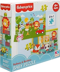 Fisher Price 2 in 1 Little People Puzzle 13406