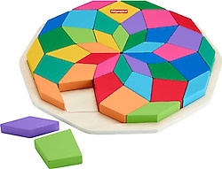 Fisher Price Ahşap Mandala Yapboz HXT94