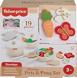 Fisher Price Ahşap Mutfak Seti HXT83