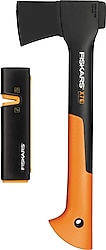 Fiskars X7 XS Parçalama Baltası + Bileme Seti