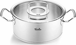 Fissler Original Profi Cam Kapaklı 24 cm Kısa Çelik Tencere