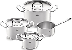 Fissler Original Profi Collection Metal Kapaklı 7 Parça Çelik Tencere Seti