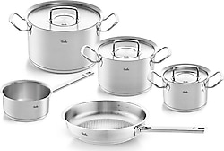 Fissler Original Profi Kapaklı 8 Parça Çelik Tencere Seti