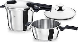 Fissler Vitaquick Glossy 6 lt + 3.5 lt Düdüklü Tencere