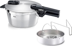 Fissler Vitaquick Premium Buhar Aparatlı 3.5 lt Düdüklü Tencere Seti