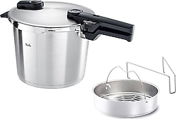 Fissler Vitaquick Premium Buhar Aparatlı 6 lt Düdüklü Tencere