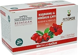 Fitomer Kuşburnu ve Hibiskus Bitki Çayı 20'li