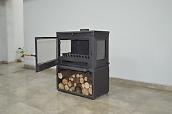 Flamestove FS-042 ST Retro Lüz Style Odunuklu Döküm Soba
