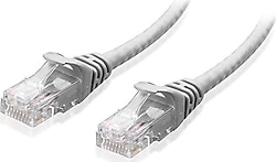 Flaxes FNK-603 UTP 3 m Gri CAT6 Patch Kablo