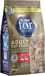Flexi Biftekli 1.5 kg Yetişkin Kedi Maması