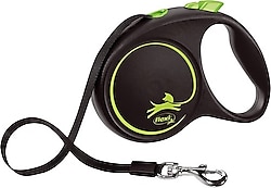 Flexi Black Desing Small 5 m Şerit Otomatik Köpek Gezdirme Tasması