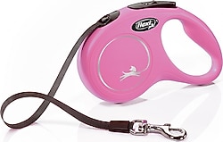 Flexi New Classic 5 m Şerit Small Pembe Otomatik Köpek Tasması