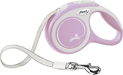 Flexi New Comfort 5 m Şerit Medium Lila Otomatik Köpek Tasması