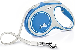 Flexi New Comfort 5 m Şerit Medium Mavi Otomatik Köpek Tasması
