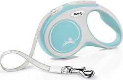 Flexi New Comfort 5 m Şerit Small Açık Mavi Otomatik Köpek Tasması