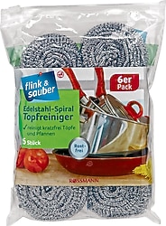 Flink&Sauber 6'lı Ovucu Spiral Tel