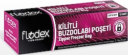 Flodex Orta Boy Kilitli Buzdolabı Poşeti 12'li