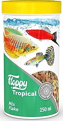 Floppy Tropical Mix Flake Balık Yemi 250 ml
