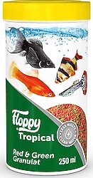 Floppy Tropical Red Green Balık Yemi 250 ml